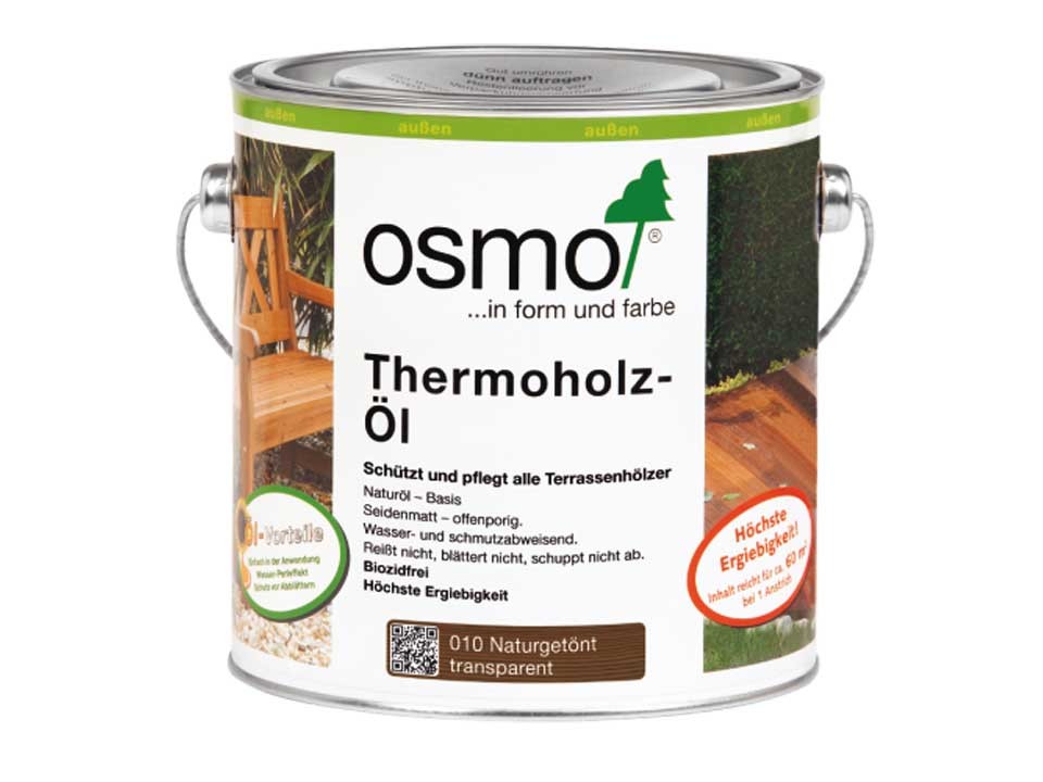 <p>Thermoholz-Öl getönt Nr. 010</p>

<p>0,75 und 2,5 Liter Gebinde</p>
